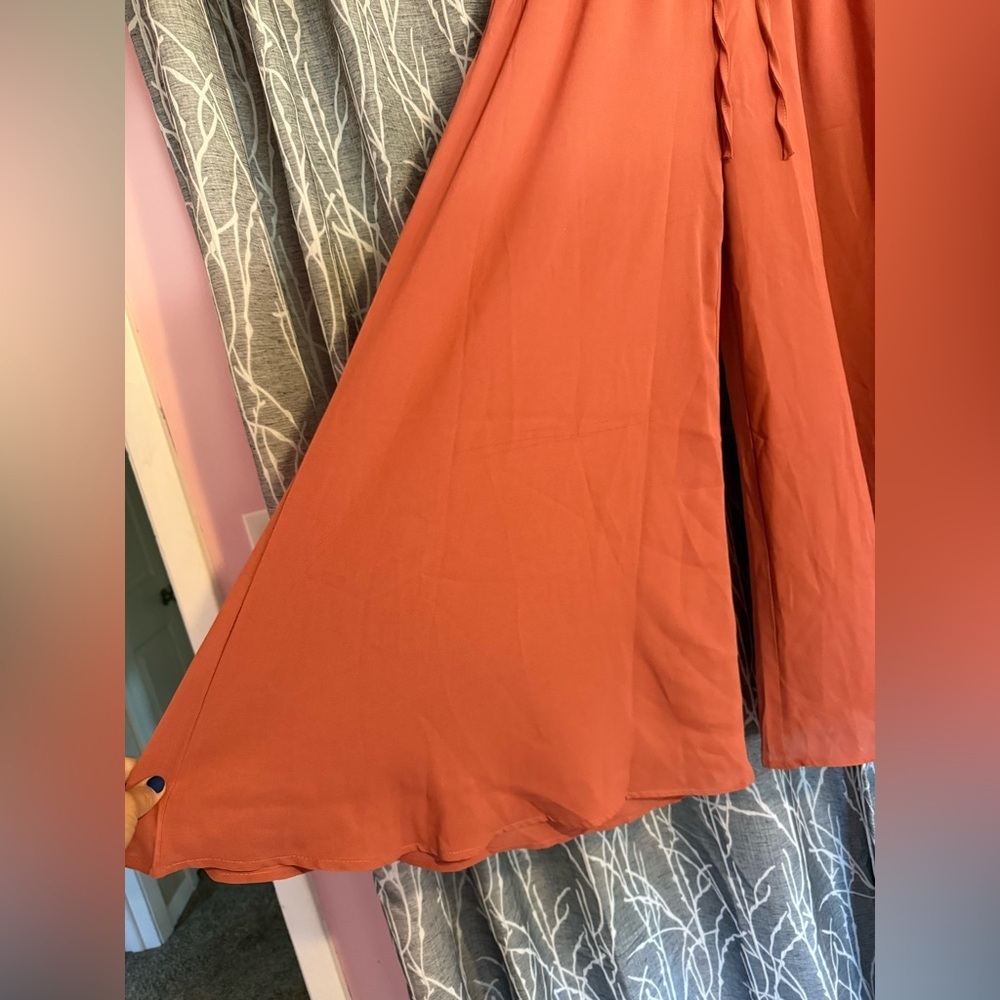 NWOT Peach Palazzo Pants size XL - Picture 2 of 7